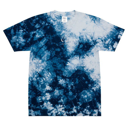 Coffee Break - Oversized tie-dye t-shirt